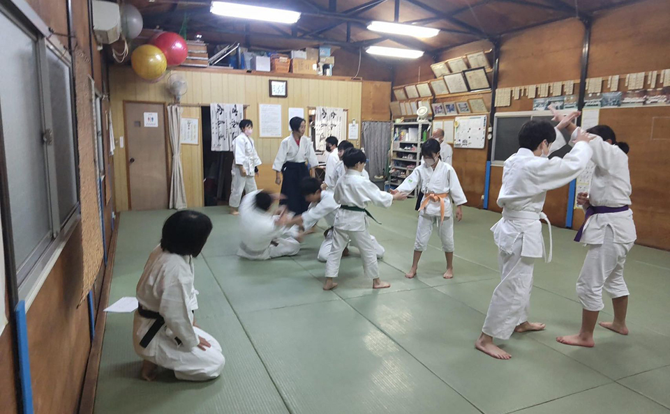 花見川道場 少年部 合気道